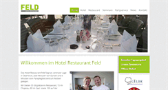 Desktop Screenshot of hotel-feld.ch